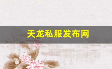 最新天龙八部私服：天龙私服发布网(天龙sf发布站) (14)