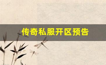 传奇私服开区预告 (7)